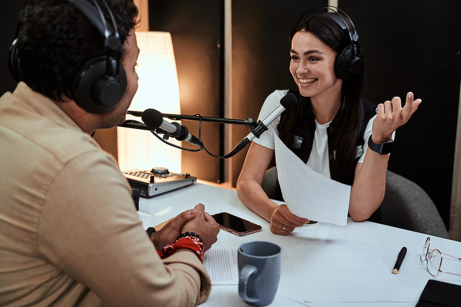 live radio show