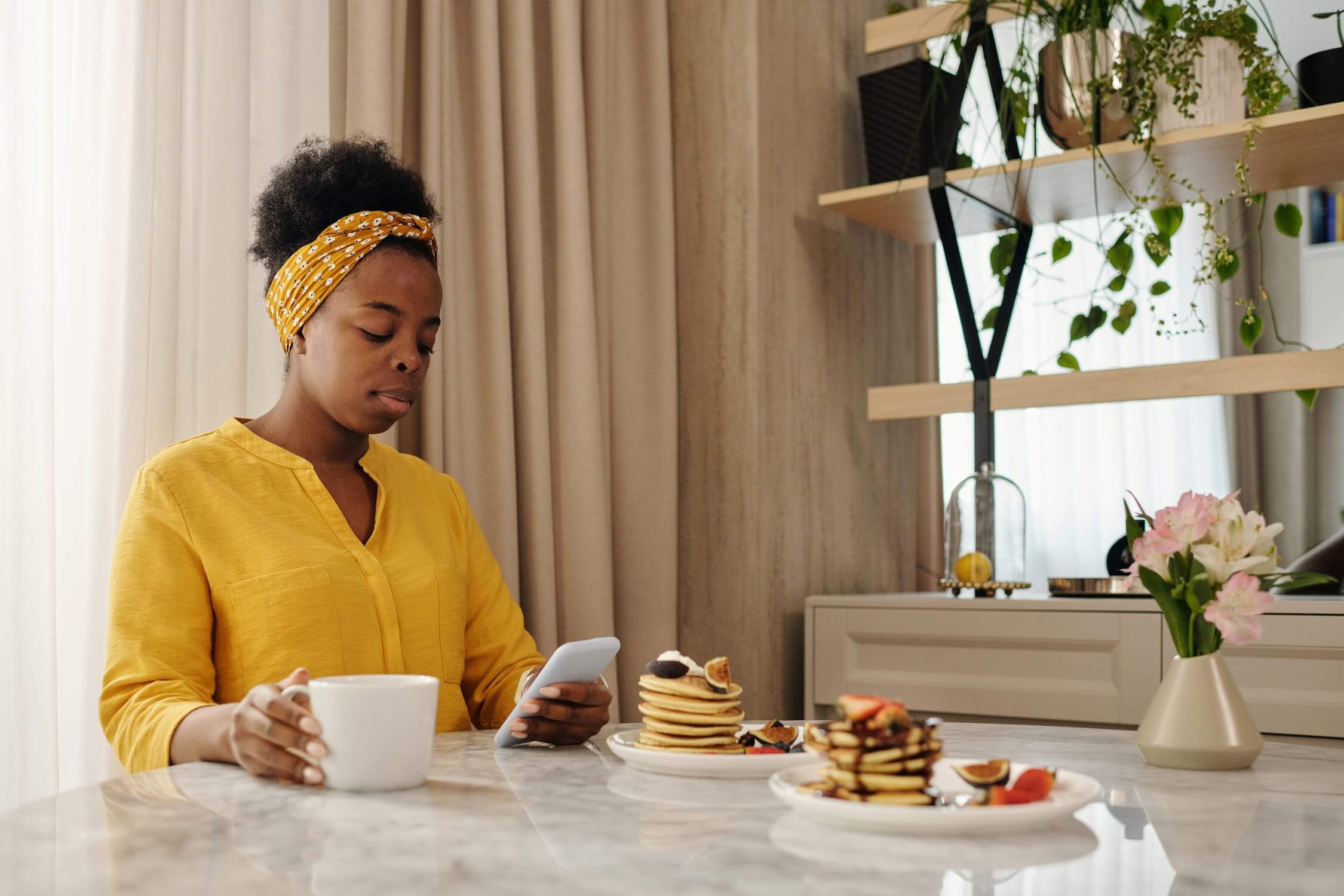 woman using social media on phone (1)