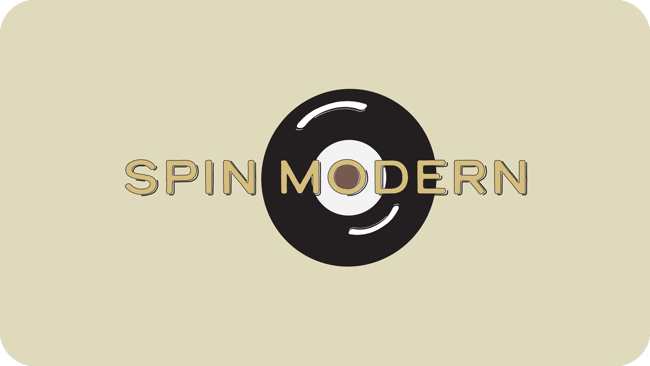 Spin Modern Logo Fun. Happy Days