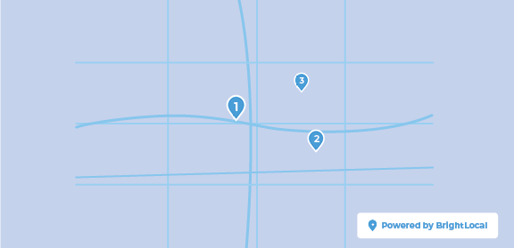 VB BrightLocal Map